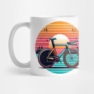 Time trial bicycle Mug